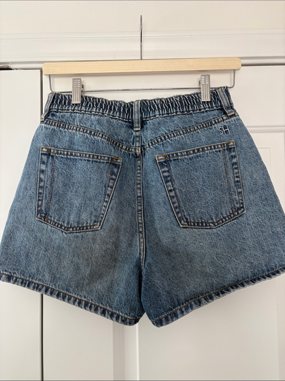 Still Here Ames Demin Shorts - Picture 6 of 9